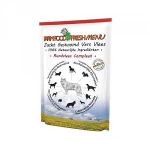 Farm Food Fresh Menu Rindfleisch Nassfutter Hund (Beutel 300 g) 12 x 300 g von Farm Food