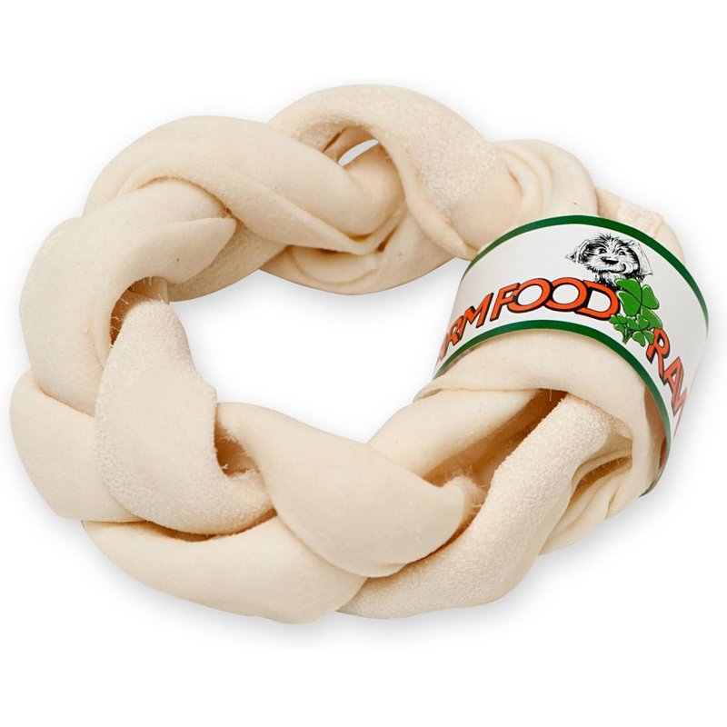 Farm Food Rawhide Dental Braided Donut M - 15-17 cm Farm Food Rawhide Dental Braided Donut M - 15-17 cm von Farm Food