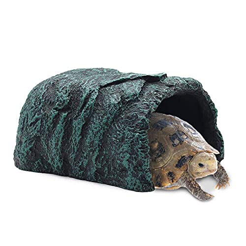 Reptilienversteck Höhle Schildkröte Felsen Aquarium Dekoration Terrarium Stein Versteck Natürlicher Lebensraum Ornament für Gecko Spinnen Frösche Eidechsen Fische Amphibien Reptilienversteck Höhle Schildkröte Felsen Aquarium Dekoration Terrarium Stein Versteck Natürlicher Lebensraum Ornament für Gecko Spinnen Frösche Eidechsen Fische Amphibien von MasXirch