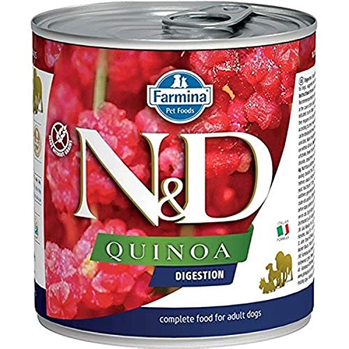 Farmina N&D Quinoa Pastete Hundefutter (Nassfutter, mit hochwertigen Vitaminen und natürliche Antioxidantien, ohne Mais, Zutaten: Quinoa, Portionsgröße: 285 g) von Farmina Natural & Delicious
