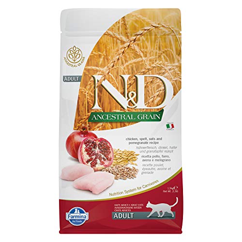 Farmina Natural and Delicious Chicken and Ancestral Low-Grain Formula Dry Cat Food by Farmina von Farmina Natural & Delicious