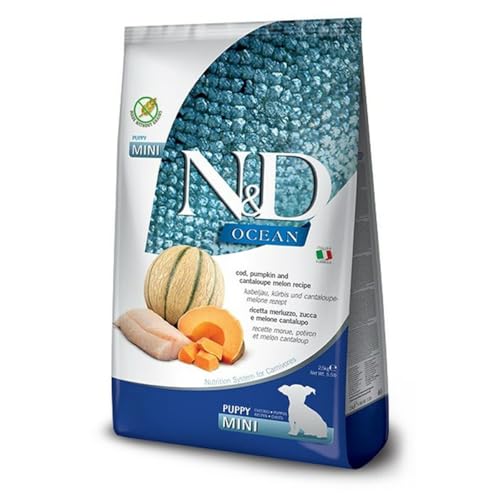 N&D Ocean Dog COD, Pumpkin and Cantaloupe Melon Puppy Mini 800 GR von Farmina Natural & Delicious