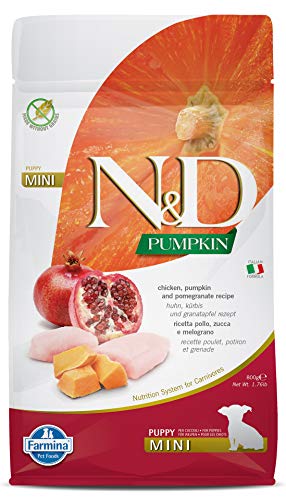 N&D Pumpkin Dog Chicken & Pomegranate Puppy Mini 800 GR von Farmina Natural & Delicious