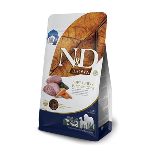 Farmina, N&D Brown, Spirulina & Karotte, Hund Adult Medium/Maxi, 7 kg Farmina, N&D Brown, Spirulina & Karotte, Hund Adult Medium/Maxi, 7 kg von Farmina Pet Foods