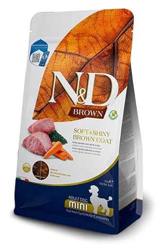 Farmina, N&D Brown, Spirulina & Karotte, ausgewachsener Hund Mini, 5 kg von Farmina