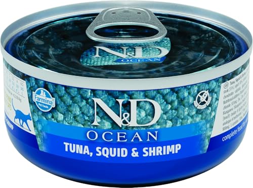 FARMINA ND Cat Ocean Atun Tintenfisch, 24 x 70 g FARMINA ND Cat Ocean Atun Tintenfisch, 24 x 70 g von Farmina
