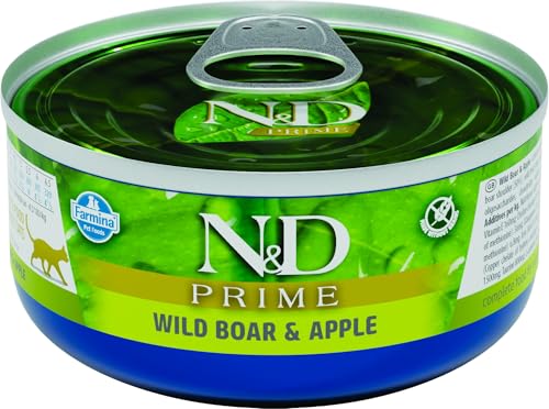 FARMINA ND Cat Prime Jabali, Box, 24 x 70 g FARMINA ND Cat Prime Jabali, Box, 24 x 70 g von Farmina
