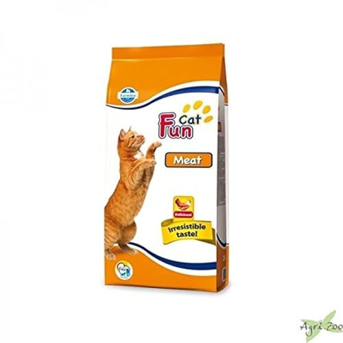 FUN CAT Mit trockenem Fleisch 20 kg CAT- - Katzen Trockenfutter Kroketten FUN CAT Mit trockenem Fleisch 20 kg CAT- - Katzen Trockenfutter Kroketten von Farmina