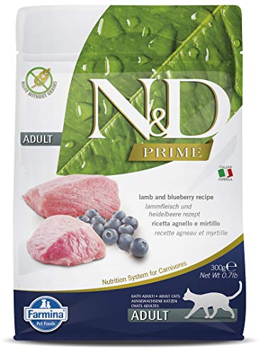 Farmina, N&D, Adult, Lamm und Heidelbeere 0.3 kg von Farmina Natural & Delicious