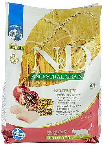 FARMINA N&D ANCESTRAL Grain CAT NEUTERED - Chicken Adult 5kg von Farmina