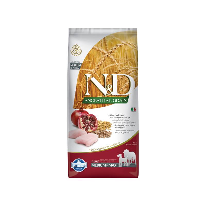 Farmina N&D Ancestral Grain Adult Dog Medium & Maxi - Lamm - 2,5 kg Farmina N&D Ancestral Grain Adult Dog Medium & Maxi - Lamm - 2,5 kg von Farmina