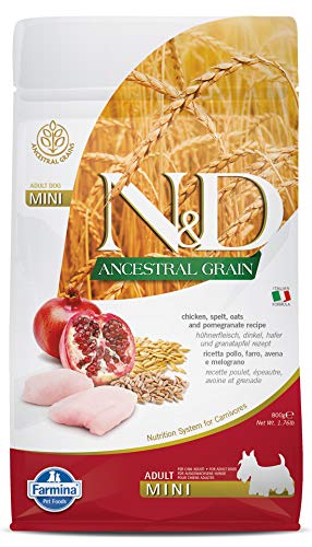 Farmina N&D Dog Ancestral Adult Mini Huhn/Granatapfel, 800 g Farmina N&D Dog Ancestral Adult Mini Huhn/Granatapfel, 800 g von Farmina