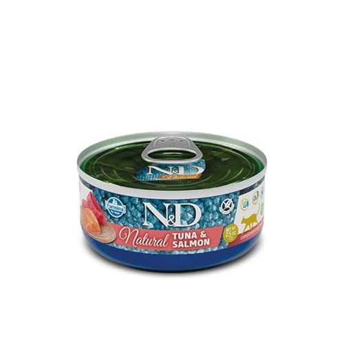 Farmina N&D Katzenfutter Thunfisch Lachs 140 g - Marke: Farmina - EAN: 8606014107210 Farmina N&D Katzenfutter Thunfisch Lachs 140 g - Marke: Farmina - EAN: 8606014107210 von Farmina
