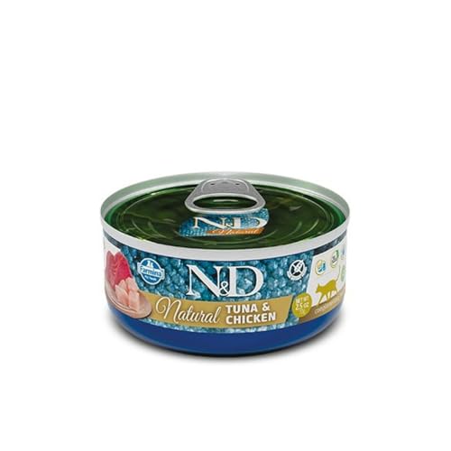 Farmina N&D Natürliches Katzenfutter Thunfisch 140 g - Marke: Farmina - EAN: 8606014107234 von Farmina