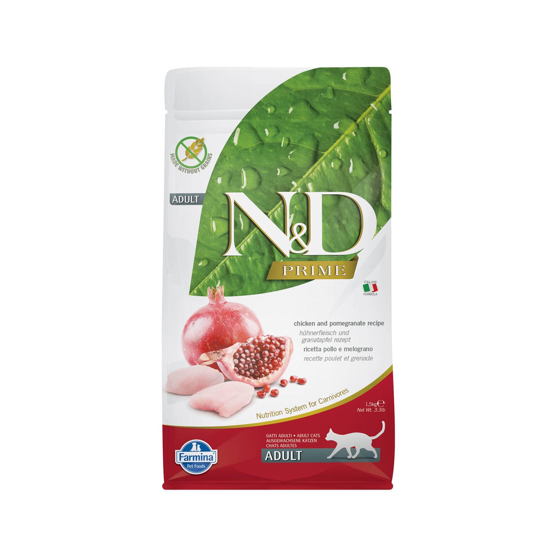Farmina N&D Prime Adult Katzenfutter - Huhn - 1,5 kg von Farmina