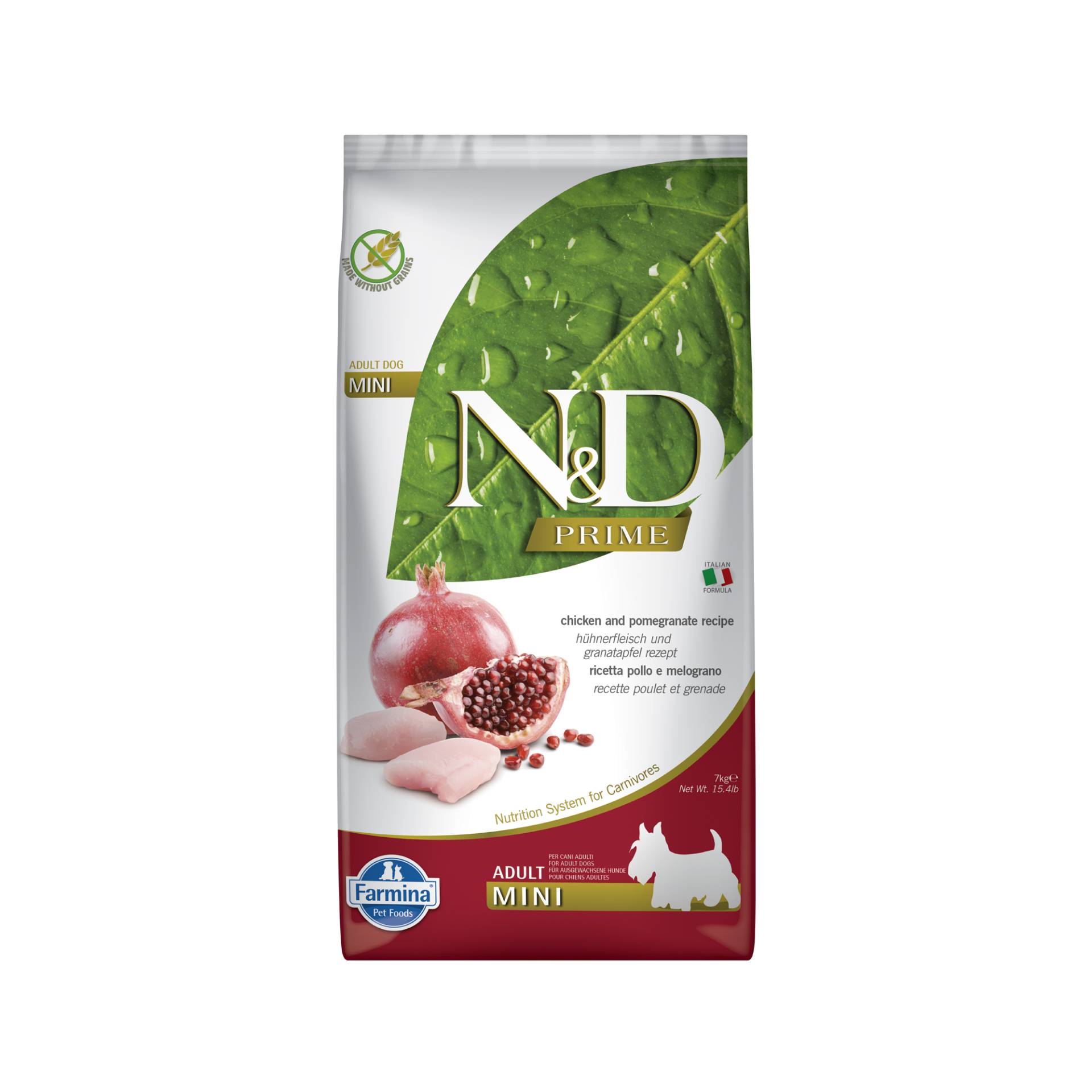 Farmina N&D Prime Adult Mini - Huhn und Granatapfel - 7 kg Farmina N&D Prime Adult Mini - Huhn und Granatapfel - 7 kg von Farmina