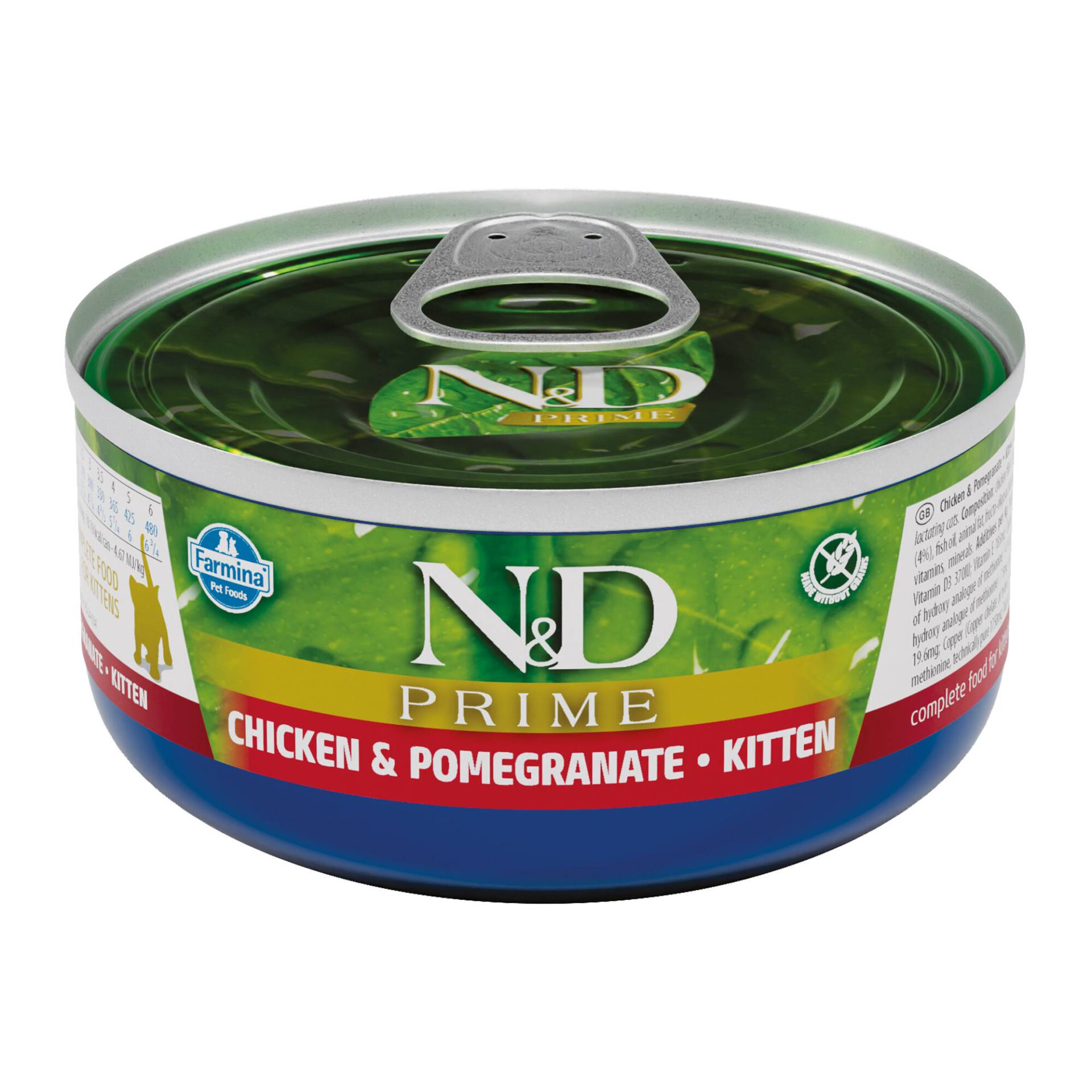Farmina N&D Prime Kitten - Huhn & Granatapfel - 24 x 70 g von Farmina