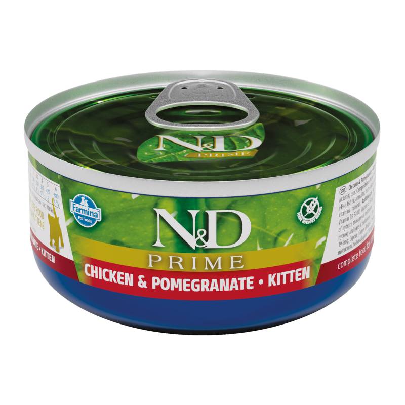 Farmina N&D Prime Kitten - Huhn & Granatapfel - 24 x 70 g Farmina N&D Prime Kitten - Huhn & Granatapfel - 24 x 70 g von Farmina