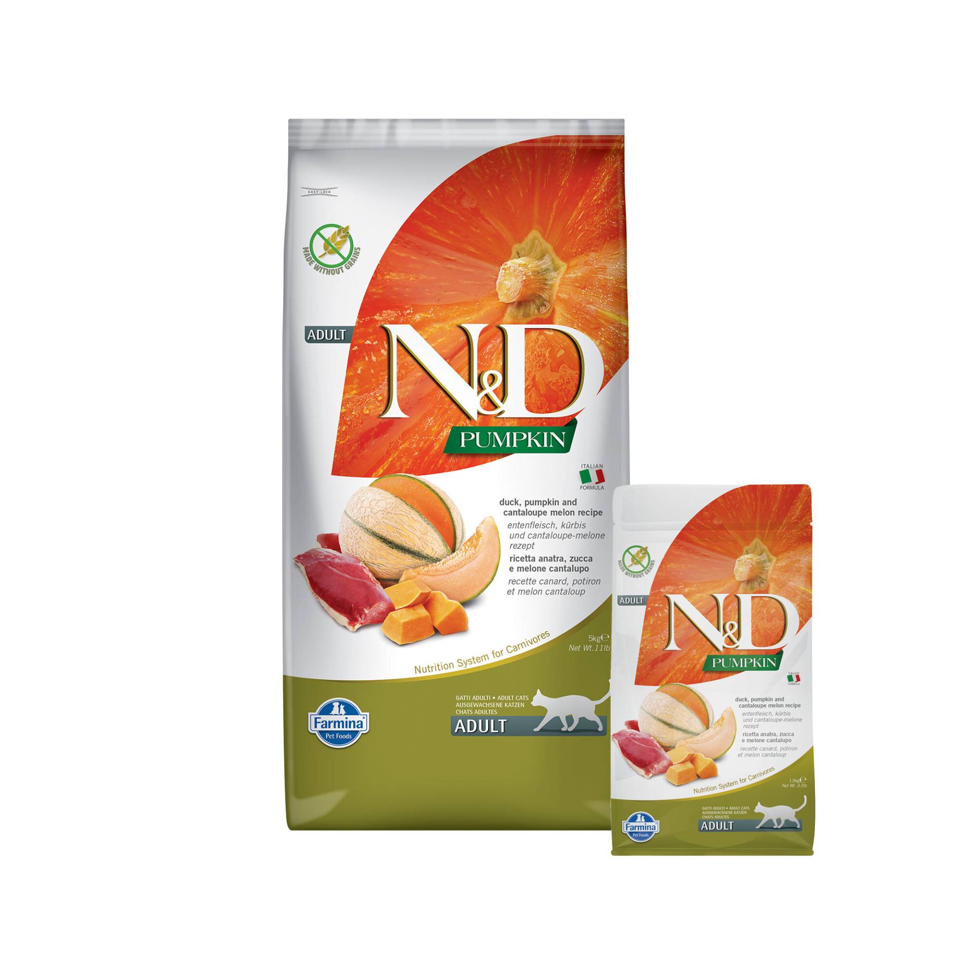 Farmina N&D Pumpkin Adult Katzenfutter - Ente - 5 kg Farmina N&D Pumpkin Adult Katzenfutter - Ente - 5 kg von Farmina