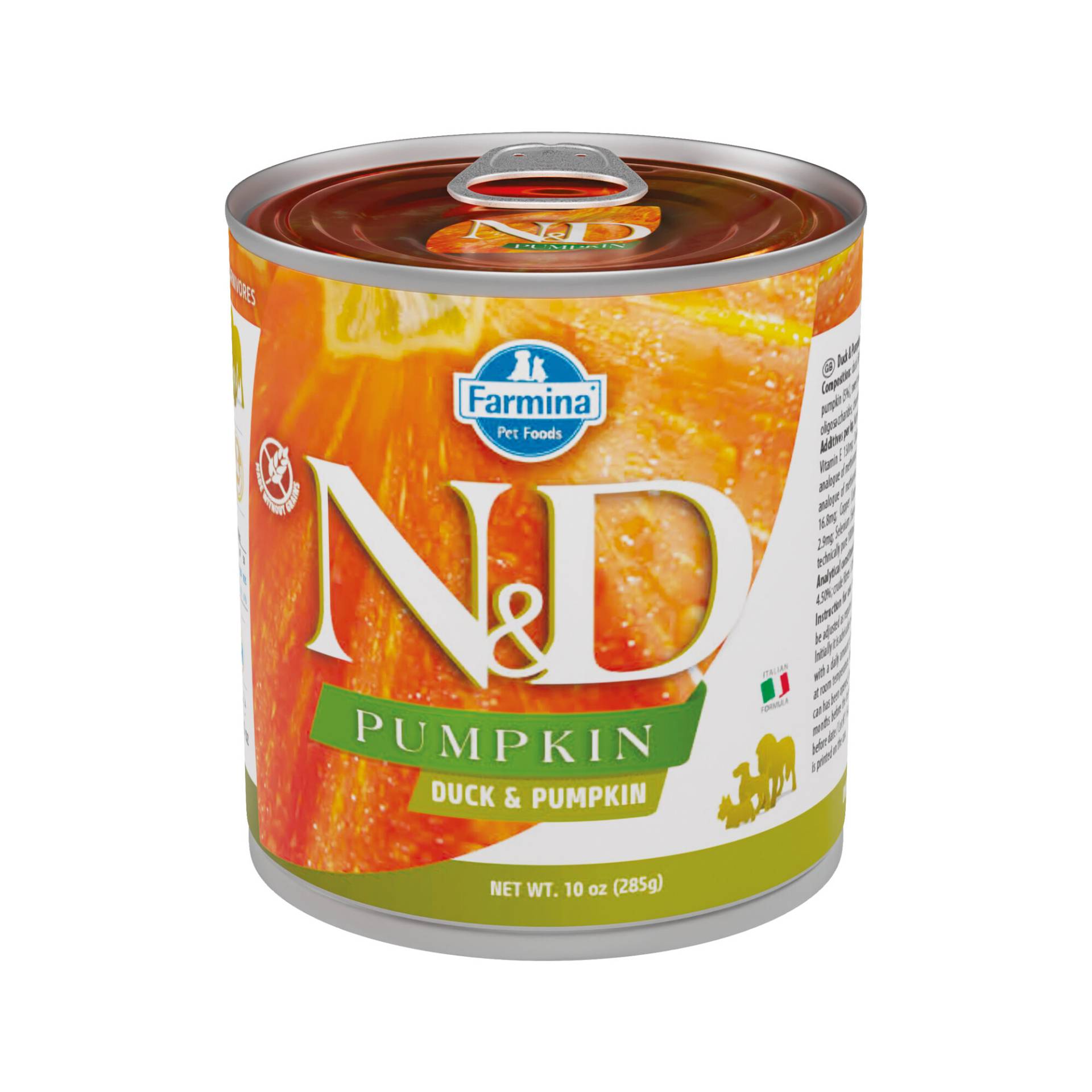 Farmina N&D Pumpkin Adult Nassfutter Hund - Ente - 6 x 285 g von Farmina
