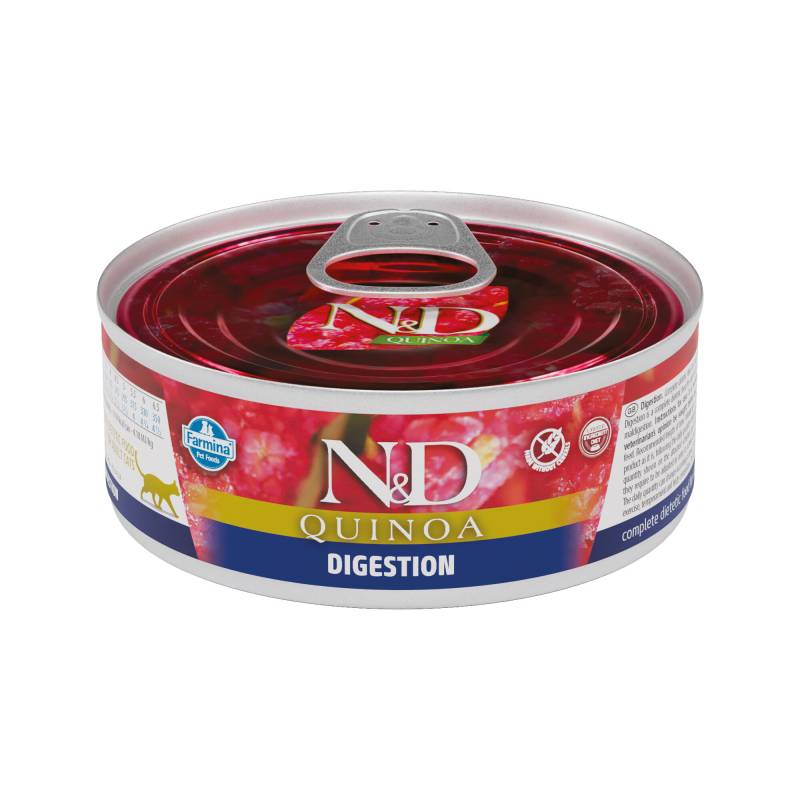 Farmina N&D Quinoa Digestion Adult Nassfutter - 24 x 80 g von Farmina