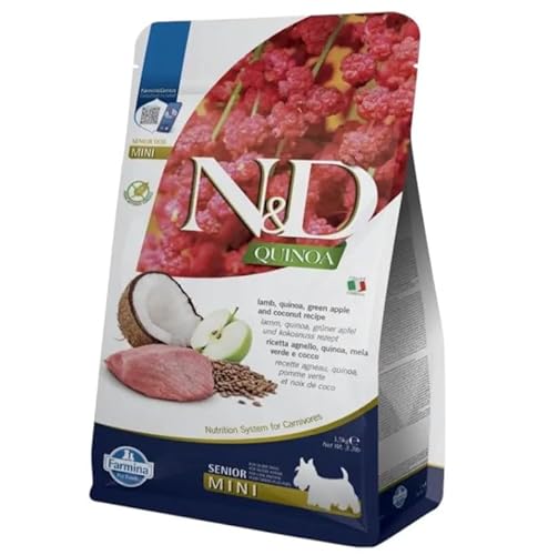 Farmina N&D Quinoa Senior Hund Adult Mini 5 kg Farmina N&D Quinoa Senior Hund Adult Mini 5 kg von Farmina
