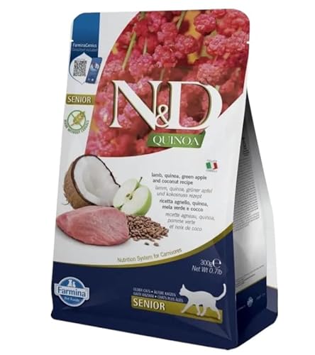 Farmina N&D Quinoa Senior Lamm Katze 1,5 kg Farmina N&D Quinoa Senior Lamm Katze 1,5 kg von Farmina