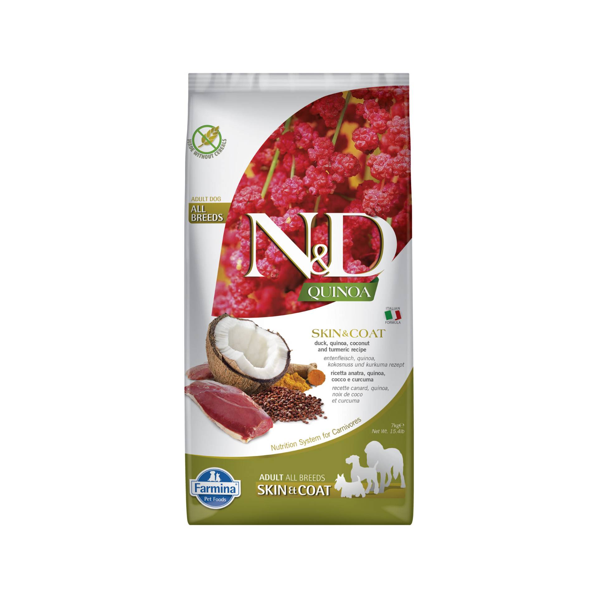 Farmina N&D Quinoa Skin & Coat Adult - Duck - 7 kg Farmina N&D Quinoa Skin & Coat Adult - Duck - 7 kg von Farmina