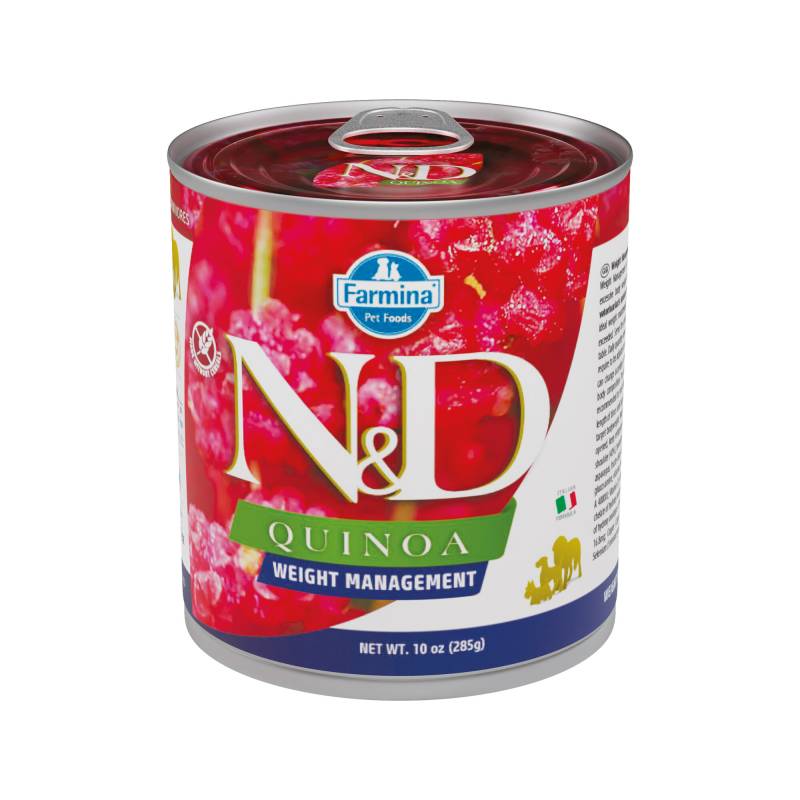 Farmina N&D Quinoa Weight Management Adult - Lamm - 6 x 285 g von Farmina