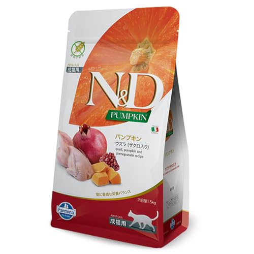 Farmina Pet Food N&D Pumpkin Feline Adult 1.5kg Cats Dry Food Chicken von Farmina