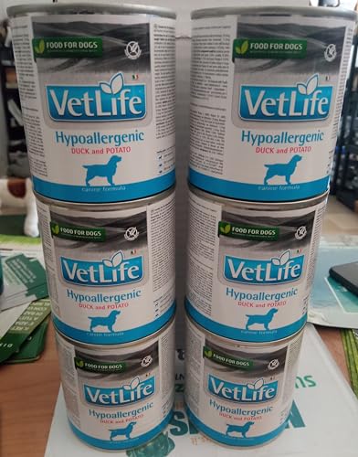 Farmina - Vet Life Feuchte Hund Hypoallergenic Ente 300 g Set 6 Stück von Farmina