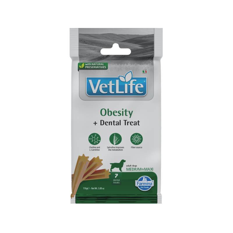Farmina VetLife Dental Treats Obesity - Medium & Maxi - 110 g Farmina VetLife Dental Treats Obesity - Medium & Maxi - 110 g von Farmina