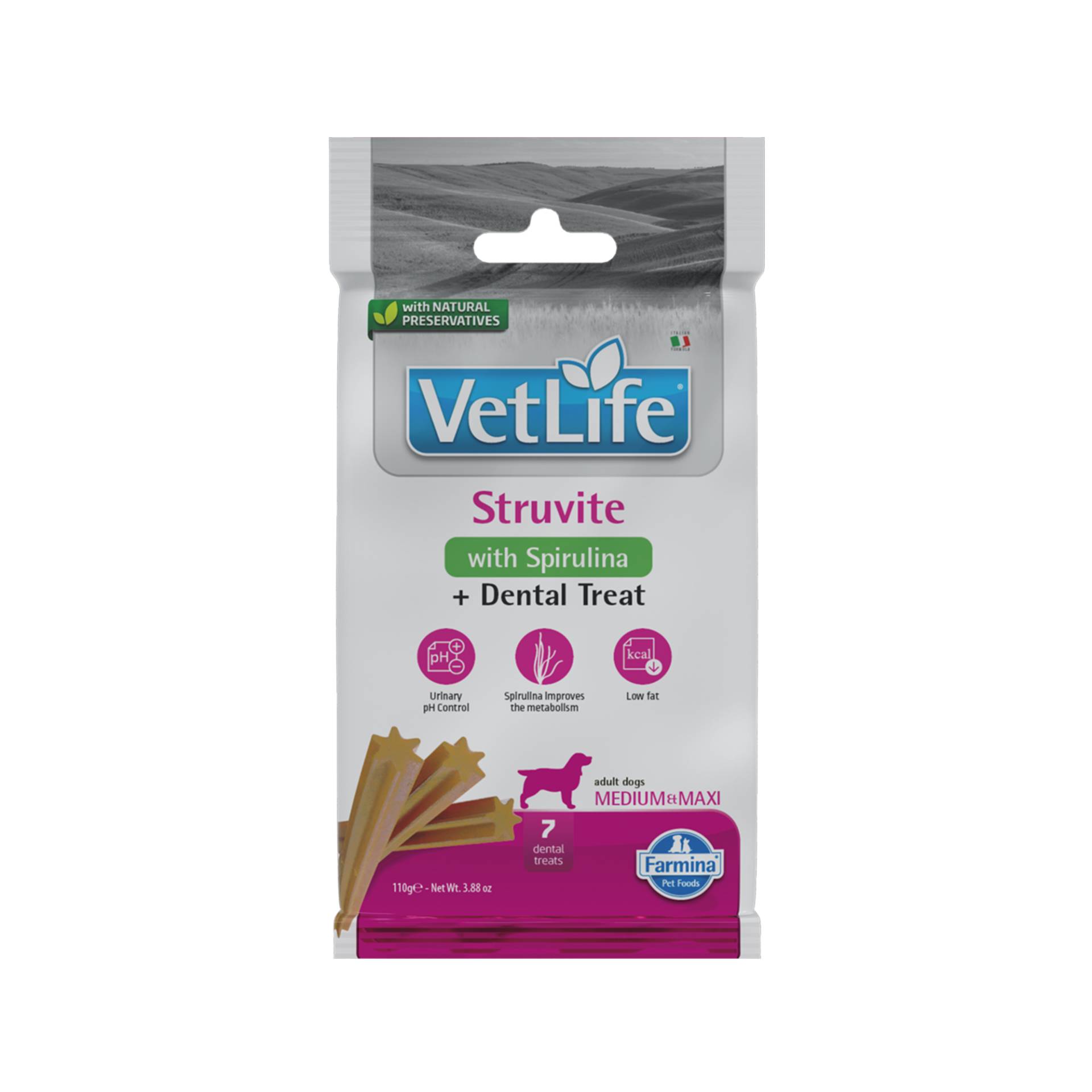Farmina VetLife Dental Treats Struvite - Medium & Maxi - 110 g Farmina VetLife Dental Treats Struvite - Medium & Maxi - 110 g von Farmina