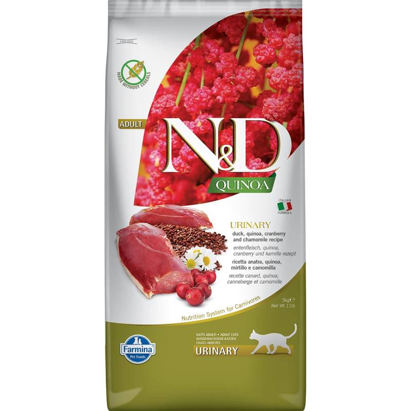 N&D Cat Quinoa Urinary Duck 5kg von Farmina