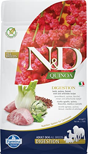 N&D Quinoa Dog Digestion, Lamb & Fennel Adult Mini 800 GR von Farmina