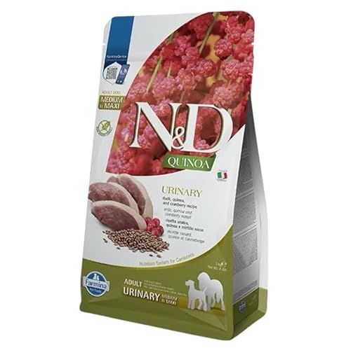 N&D Quinoa Dog Urinary Erwachsene MED/MAX 7 kg von Farmina