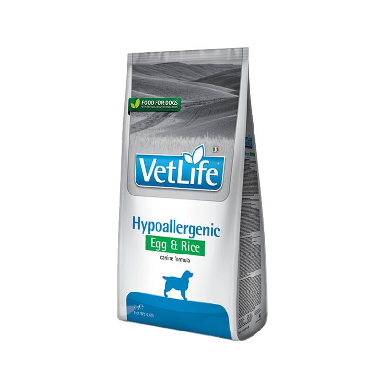 VetLife Hypoallergenes Ei & Reis - Hundefutter - 12 kg VetLife Hypoallergenes Ei & Reis - Hundefutter - 12 kg von Farmina