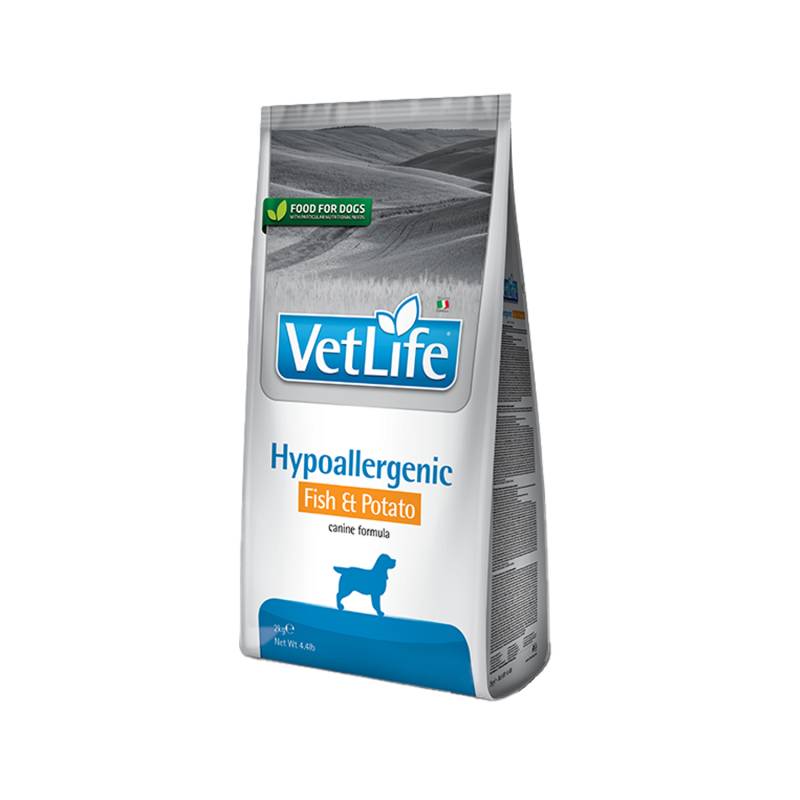 VetLife Hypoallergenic Fisch & Kartoffel - Hundefutter - 12 kg VetLife Hypoallergenic Fisch & Kartoffel - Hundefutter - 12 kg von Farmina