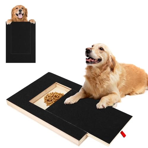 Kratzbrett für Hunde, Kratzbrett Hund mit Leckerlibox, Krallenschleifer mit 1 Ersatzblättern Schleifpapier, Krallen Kratzbrett für Hunde, Dog Nail Scratch Board für Nagelpflege Hundekrallen Kratzbrett für Hunde, Kratzbrett Hund mit Leckerlibox, Krallenschleifer mit 1 Ersatzblättern Schleifpapier, Krallen Kratzbrett für Hunde, Dog Nail Scratch Board für Nagelpflege Hundekrallen von Farnirvana