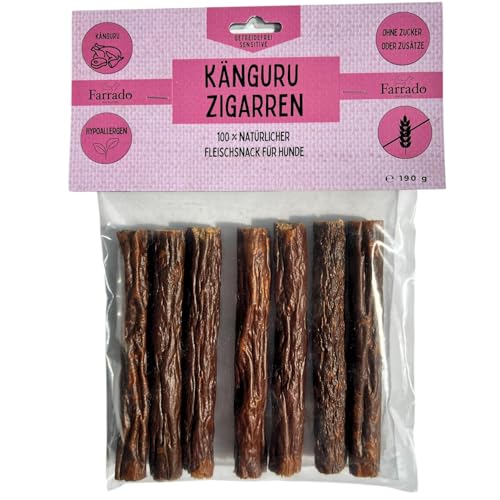 Farrado Zigarren Känguru - 100% natürlich und getreidefrei für Hunde von Farrado