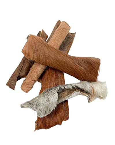 FARRADO I Pferdehaut mit Fell für Hunde 200g I 15cm Stücke Naturkauartikel Hundeleckerli FARRADO I Pferdehaut mit Fell für Hunde 200g I 15cm Stücke Naturkauartikel Hundeleckerli von Farrado