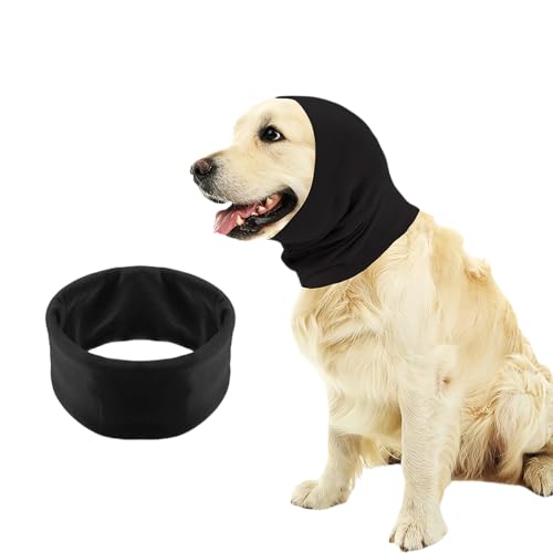 Hunde-Gehörschutz, Schutz vor Grassamen, zum Baden und Pflegen, Ohrenschützer, für Hals- und Ohrenwärmer, Haube, Kopfbedeckung, keine Klappe, Ohrenschutz, für Haustiere, Katzen, Hunde von Fascetta