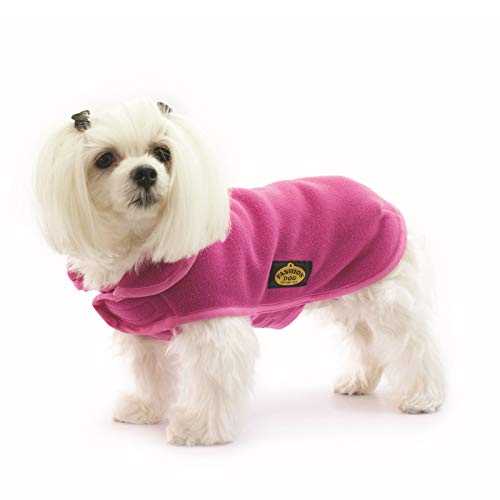 Fashion Dog Fleece-Hundemantel - Fuchsia - 27 von Fashion Dog