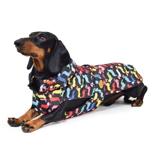 Fashion Dog Hunde-Steppmantel speziell für Dackel - 33 cm von Fashion Dog
