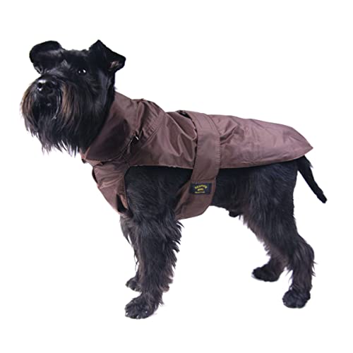 Fashion Dog Hundemantel mit Kunstpelz-Futter - Braun - 36 cm von Fashion Dog