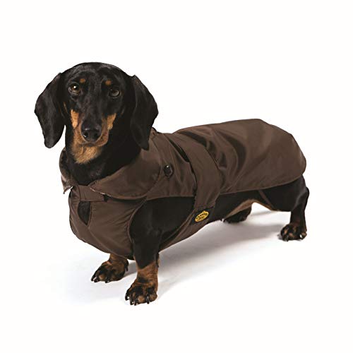 Fashion Dog Hundemantel speziell für Dackel - Braun - 47 von Fashion Dog