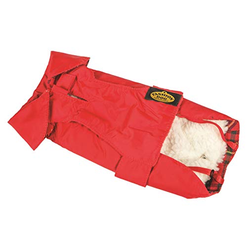 Fashion Dog Hundemantel speziell für Dackel - Rot - 36 von Fashion Dog