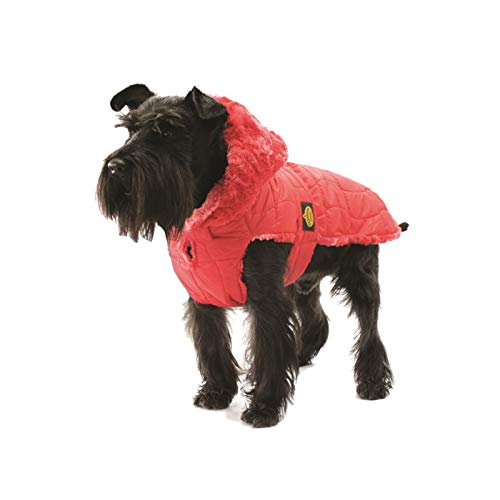 Fashion Dog Steppmantel für Hunde - Rot - 36 von Fashion Dog