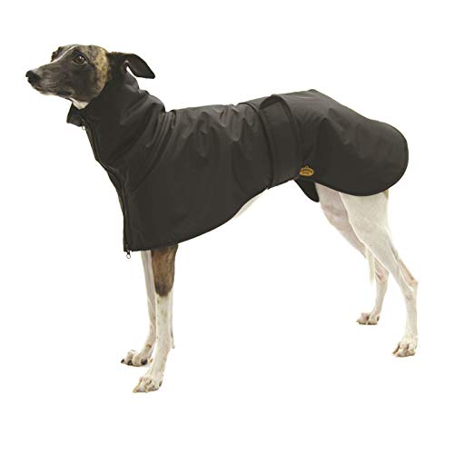 Fashion Dog eleganter Hundemantel speziell für Windhunde - schwarz - 43 von Fashion Dog