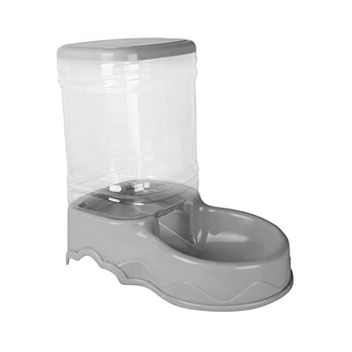 FashionCha Futterautomat Futterspender Wasserspender Futterstation Tränke mit 35L Kapazität Und Rutschfestem Boden für Kleine Hunde Und Katzen auf Reisen., von FashionCha